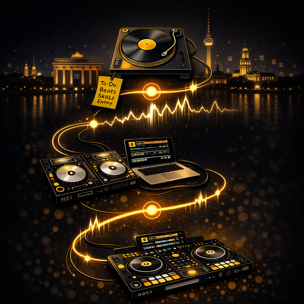 DJ Lickstream — Timeline Visual